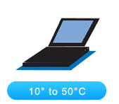 10°to 50°C
